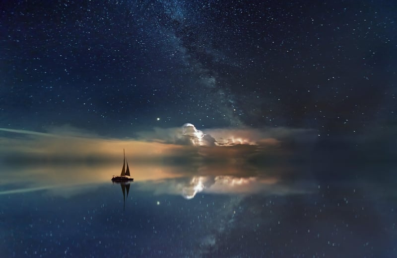 Starlit Beachfront